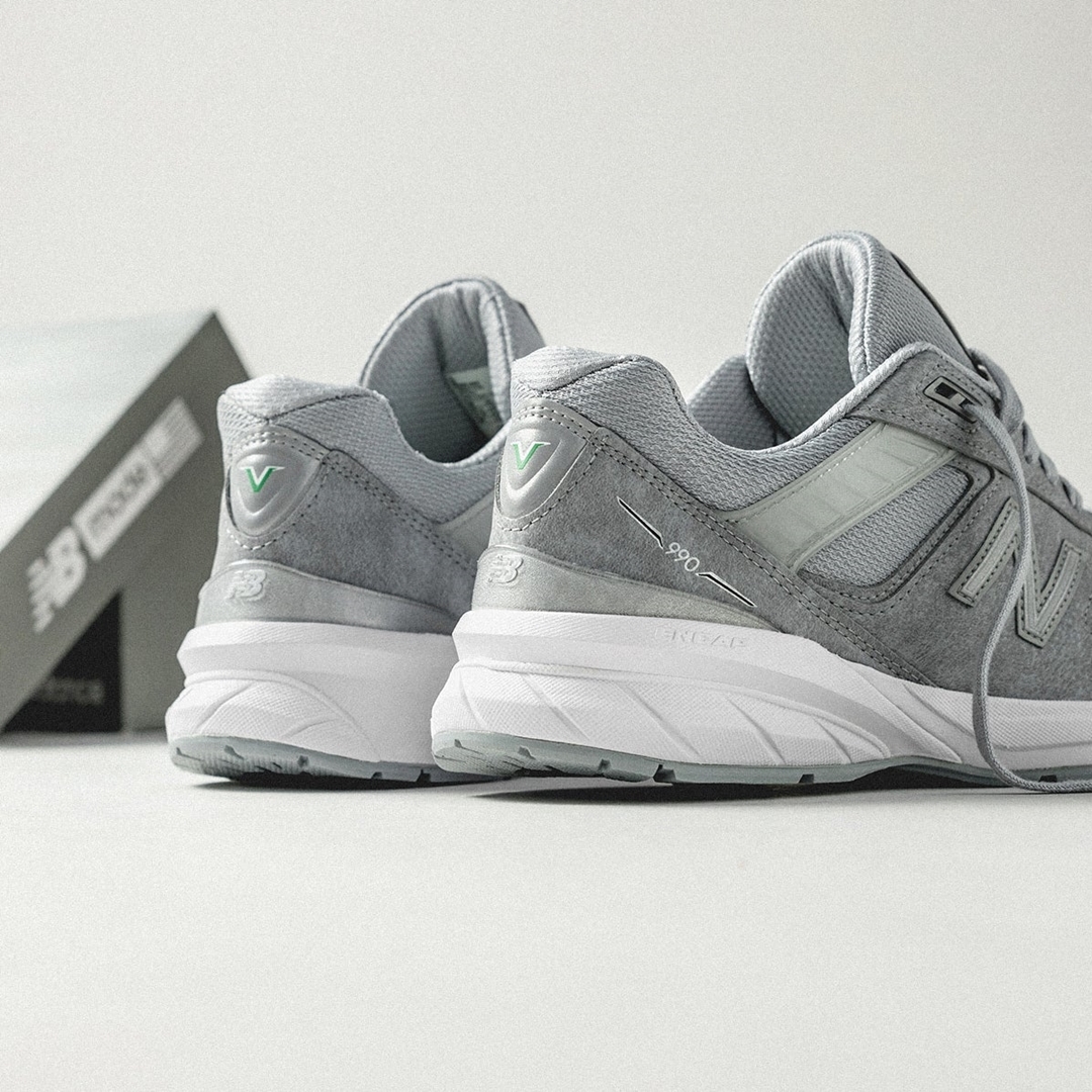 1/21 発売！New Balance M990v5 JS5 “Vegan/Grey” (ニューバランス “ヴィーガン/グレー”)