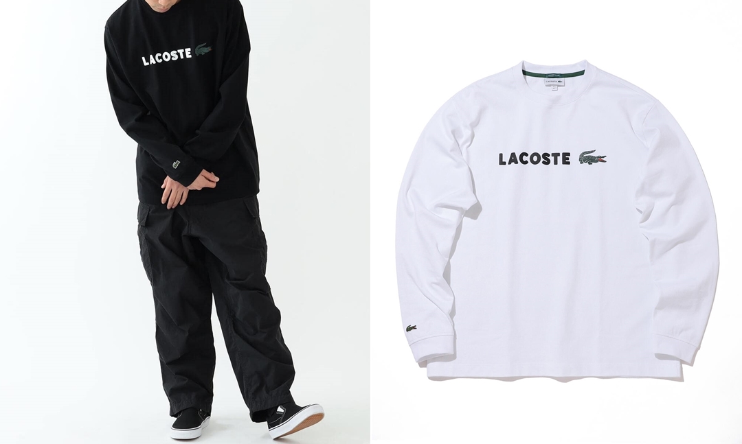 LACOSTE &times; BEAMS / 別注 Long Sleeve T-shirtが3月上旬発売 (ラコステ 