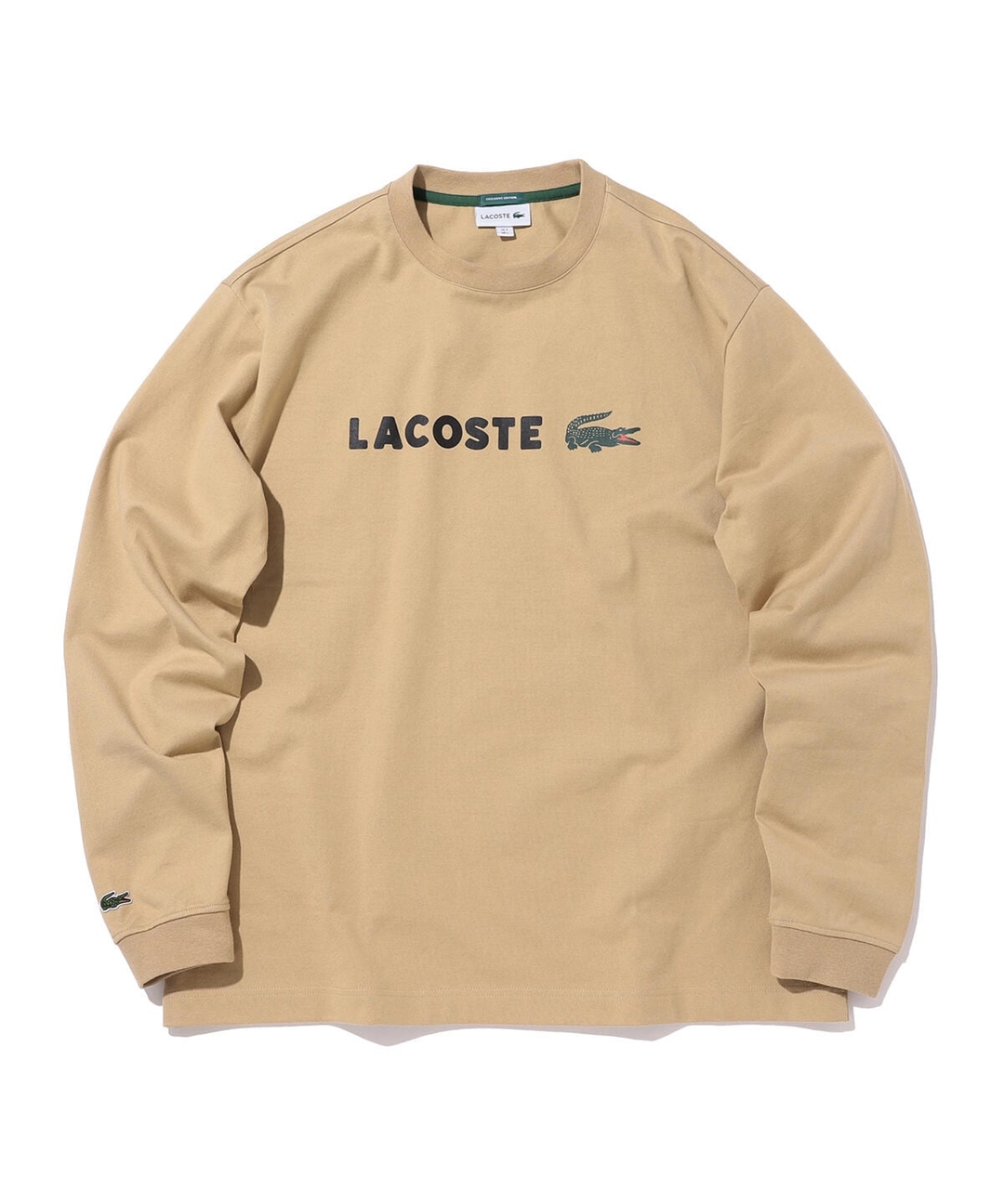 LACOSTE × BEAMS / 別注 Long Sleeve T-shirtが3月上旬発売 (ラコステ ビームス)