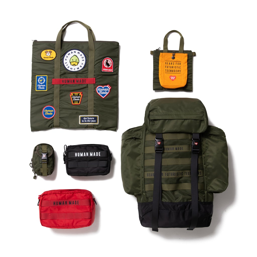 【1/22 発売】HUMAN MADE “MILITARY BAG” コレクション (ヒューマンメイド “ミリタリーバッグ”)