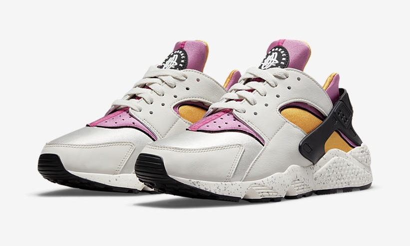 【国内 1/27 発売】ナイキ エア ハラチ “ユニバーシティゴールド/ピンク” (NIKE AIR HUARACHE “University Gold/Pink”) [DD1068-003]