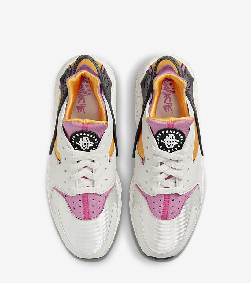 【国内 1/27 発売】ナイキ エア ハラチ “ユニバーシティゴールド/ピンク” (NIKE AIR HUARACHE “University Gold/Pink”) [DD1068-003]