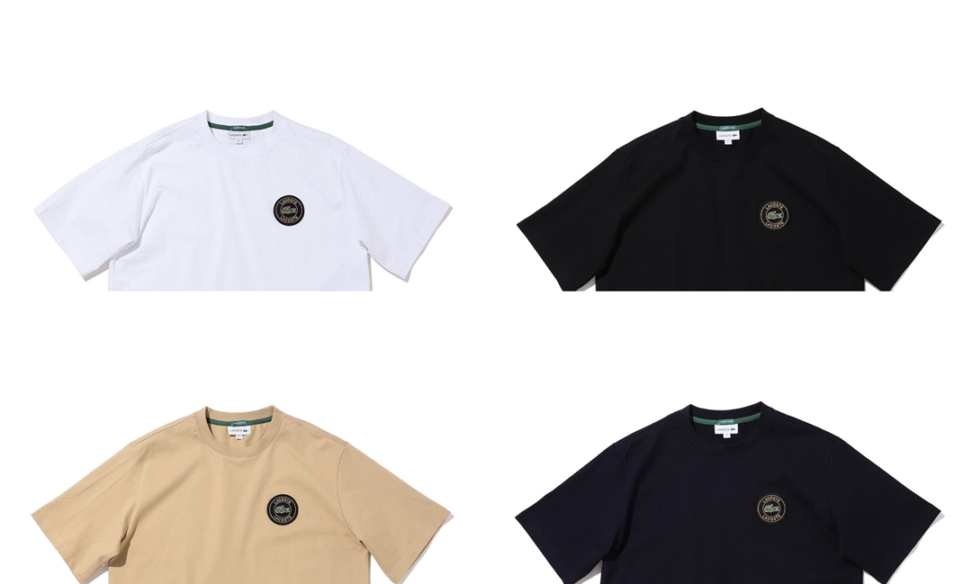 LACOSTE × BEAMS / 別注 Short Sleeve T-Shirtが4月下旬発売 (ラコステ ビームス)