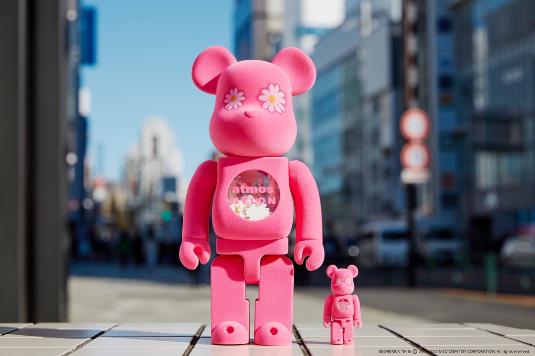 NYLON JAPAN × atmos PINK × BE@RBRICK 100% 400% が1/29 発売 (ナイロンジャパン アトモスピンク ベアブリック)