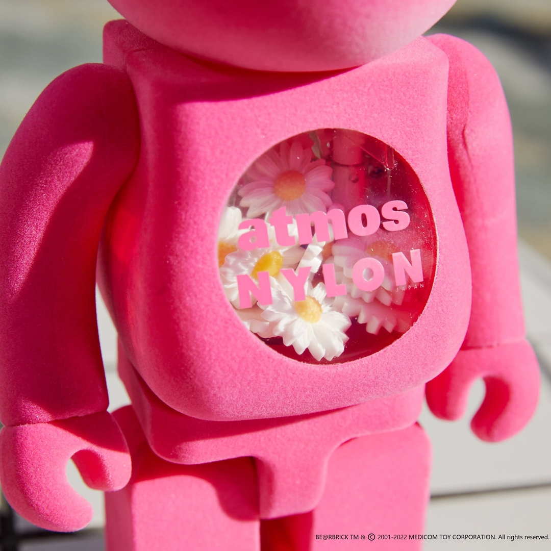 NYLON JAPAN × atmos PINK × BE@RBRICK 100% 400% が1/29 発売 (ナイロンジャパン アトモスピンク ベアブリック)