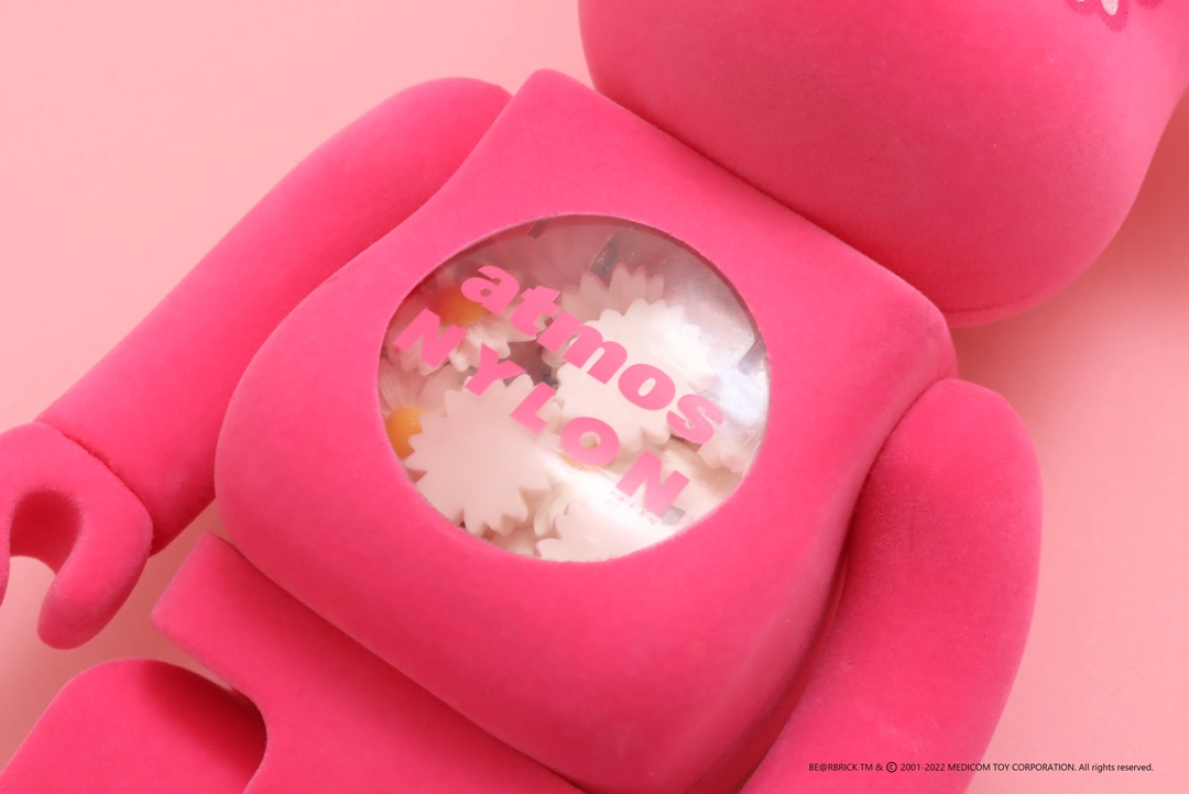 NYLON JAPAN × atmos PINK × BE@RBRICK 100% 400% が1/29 発売 (ナイロンジャパン アトモスピンク ベアブリック)