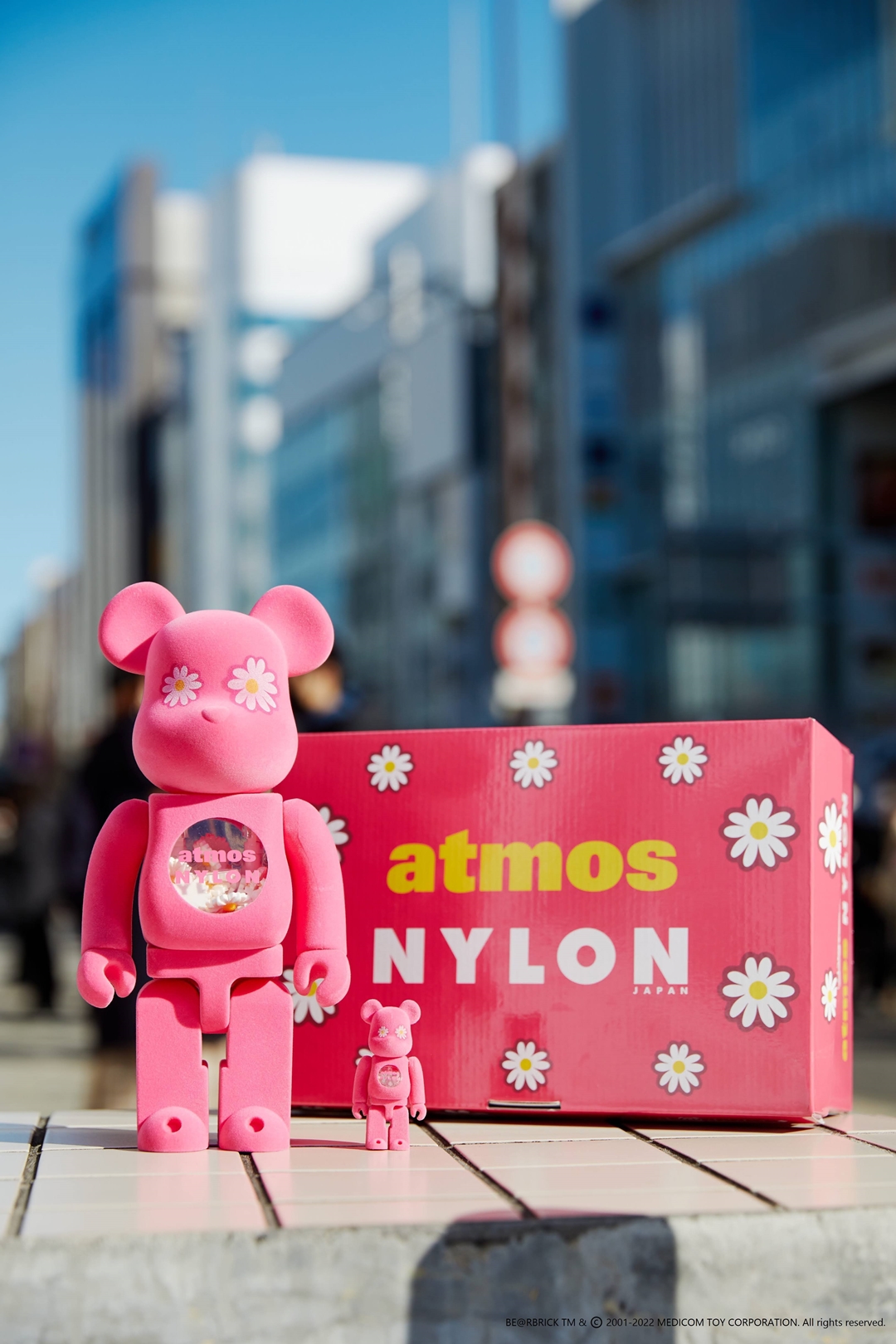 NYLON JAPAN × atmos PINK × BE@RBRICK 100% 400% が1/29 発売 (ナイロンジャパン アトモスピンク ベアブリック)