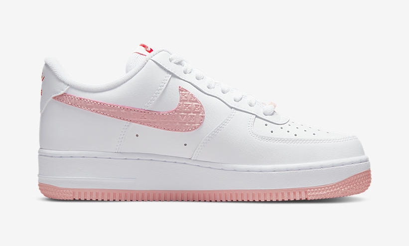 2022年 2月発売予定！ナイキ エア フォース 1 07 ロー “バレンタイン” (NIKE AIR FORCE 1 07 LOW “2022 Valentine/White/Atmosphere”) [DQ9320-100]