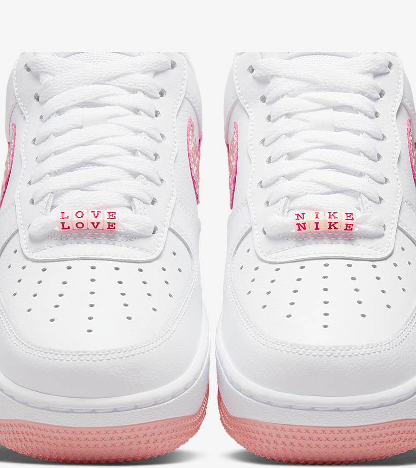 2022年 2月発売予定！ナイキ エア フォース 1 07 ロー “バレンタイン” (NIKE AIR FORCE 1 07 LOW “2022 Valentine/White/Atmosphere”) [DQ9320-100]