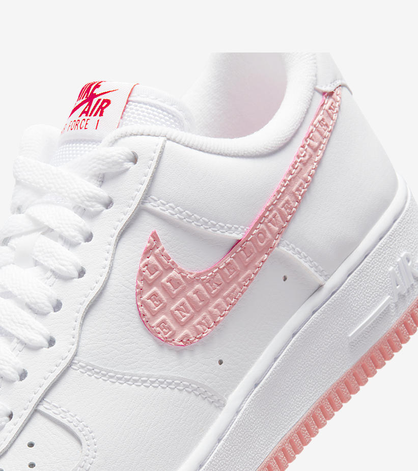 2022年 2月発売予定！ナイキ エア フォース 1 07 ロー “バレンタイン” (NIKE AIR FORCE 1 07 LOW “2022 Valentine/White/Atmosphere”) [DQ9320-100]