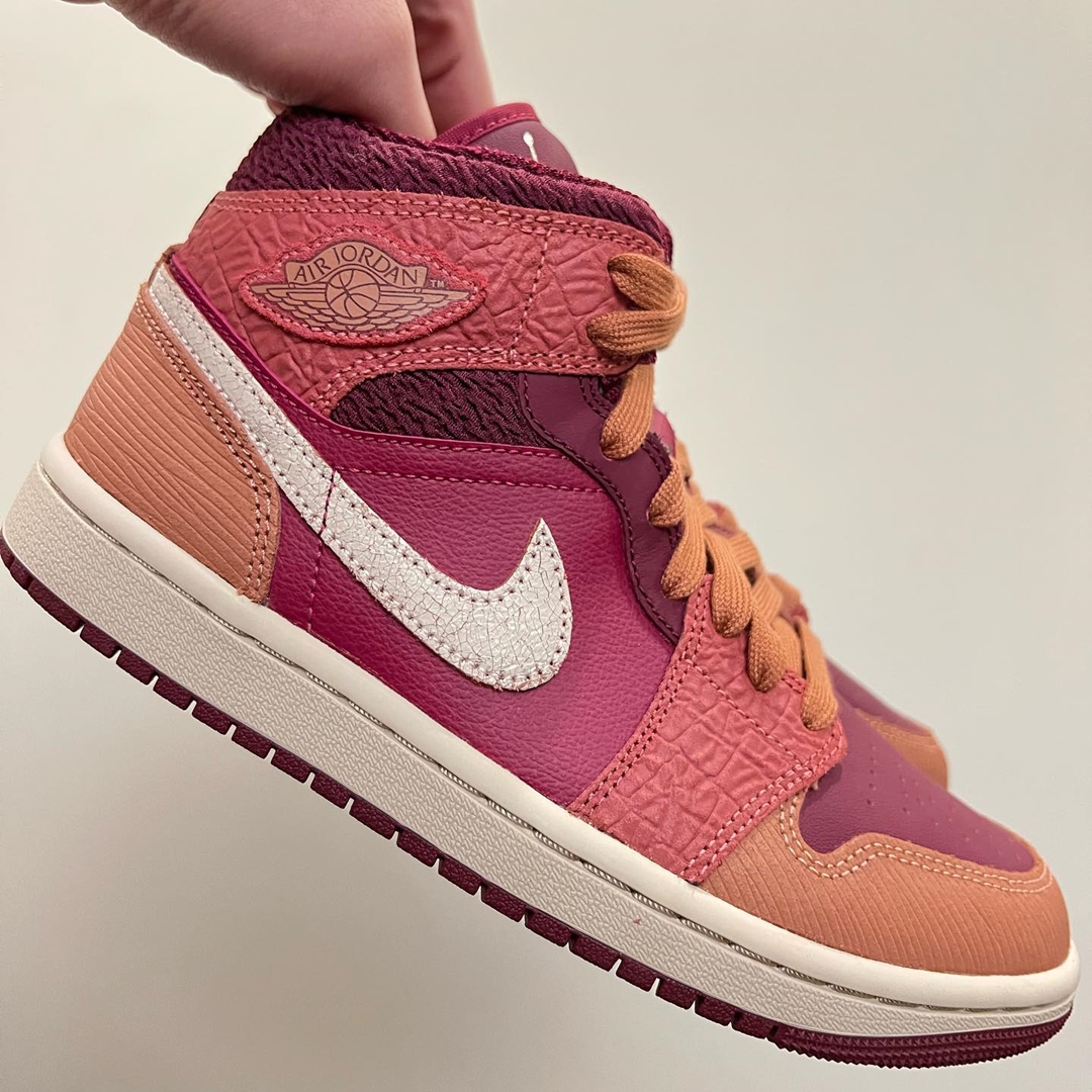 2022年 発売予定！ナイキ エア ジョーダン 1 ミッド “アフリカ大陸/レッド/ブラウン” (NIKE AIR JORDAN 1 MID “African Continent Map/Red/Brown”) [DV3476-600]