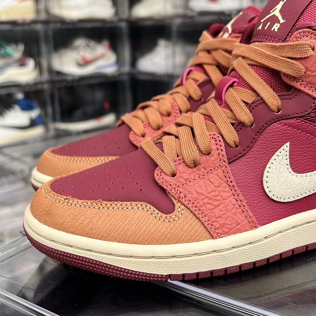 2022年 発売予定！ナイキ エア ジョーダン 1 ミッド “アフリカ大陸/レッド/ブラウン” (NIKE AIR JORDAN 1 MID “African Continent Map/Red/Brown”) [DV3476-600]