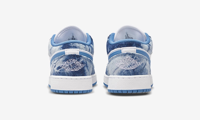 【国内 4/23 発売】ナイキ GS エア ジョーダン 1 ミッド “ウォッシュド デニム” (NIKE GS AIR JORDAN 1 LOW “Washed Denim”) [DM8947-100]