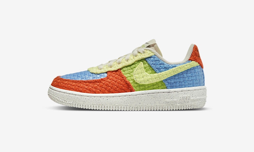 2022年 発売予定！ナイキ GS エア フォース 1 ロー “ヘンプ/オレンジ/ブルー/グリーン” (NIKE GS AIR FORCE 1 LOW “Hemp/Orange/Blue/Green”) [DV2193-400]