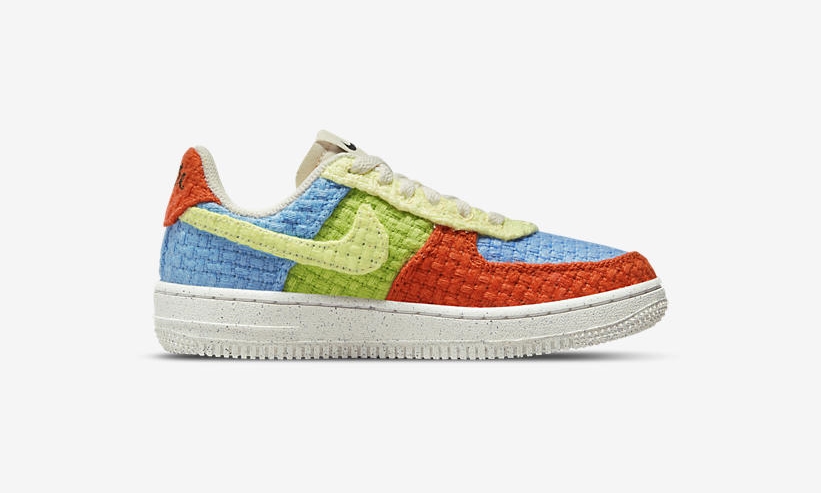 2022年 発売予定！ナイキ GS エア フォース 1 ロー “ヘンプ/オレンジ/ブルー/グリーン” (NIKE GS AIR FORCE 1 LOW “Hemp/Orange/Blue/Green”) [DV2193-400]