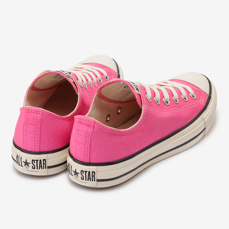 1/25 発売！80～90年代のアーカイブに見られたカラーを採用した CONVERSE ALL STAR US COLORS OX/HI “ラズベリー/リーミーブルー” (コンバース オールスター US カラーズ)