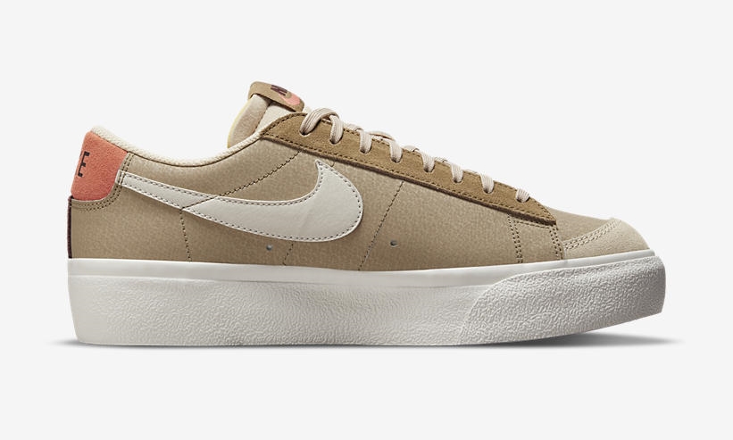 1/27 発売！ナイキ ウィメンズ ブレーザー ロー プラットフォーム SP “カーキ” (NIKE WMNS BLAZER LOW PLATFORM SP “Khaki”) [DQ9318-200]