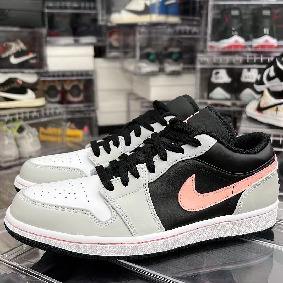 2022年 発売予定！ナイキ エア ジョーダン 1 ロー “グレー/ブラック/ピンク” (NIKE AIR JORDAN 1 LOW “Grey/Black/Pink”)