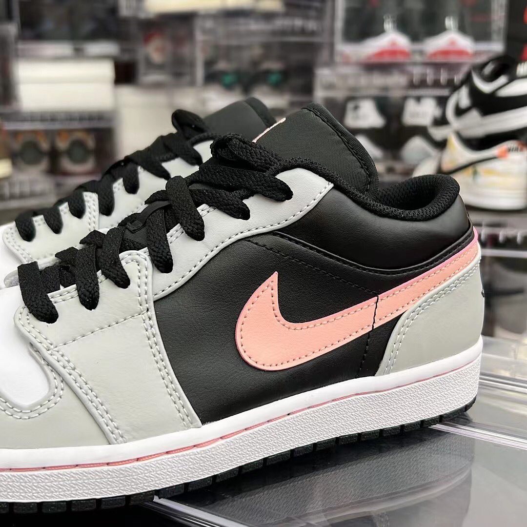 2022年 発売予定！ナイキ エア ジョーダン 1 ロー “グレー/ブラック/ピンク” (NIKE AIR JORDAN 1 LOW “Grey/Black/Pink”)