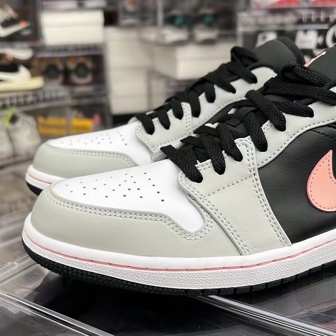 2022年 発売予定！ナイキ エア ジョーダン 1 ロー “グレー/ブラック/ピンク” (NIKE AIR JORDAN 1 LOW “Grey/Black/Pink”)