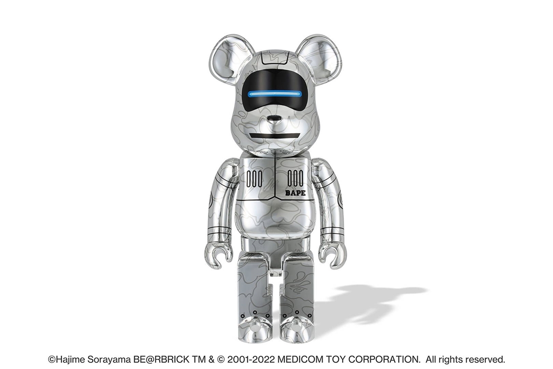 1/29 発売！A BATHING APE × HAJIME SORAYAMA BABY MILO BE@RBRICK 100% & 400% / 1000% (ア ベイシング エイプ 空山基)