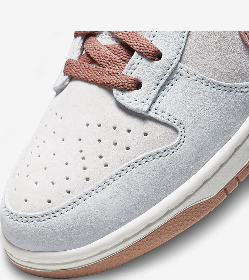 【国内 4/18 発売】ナイキ ダンク ロー “サミットホワイト/フォッシルローズ” (NIKE DUNK LOW “Summit White/Fossil Rose”) [DH7577-001]