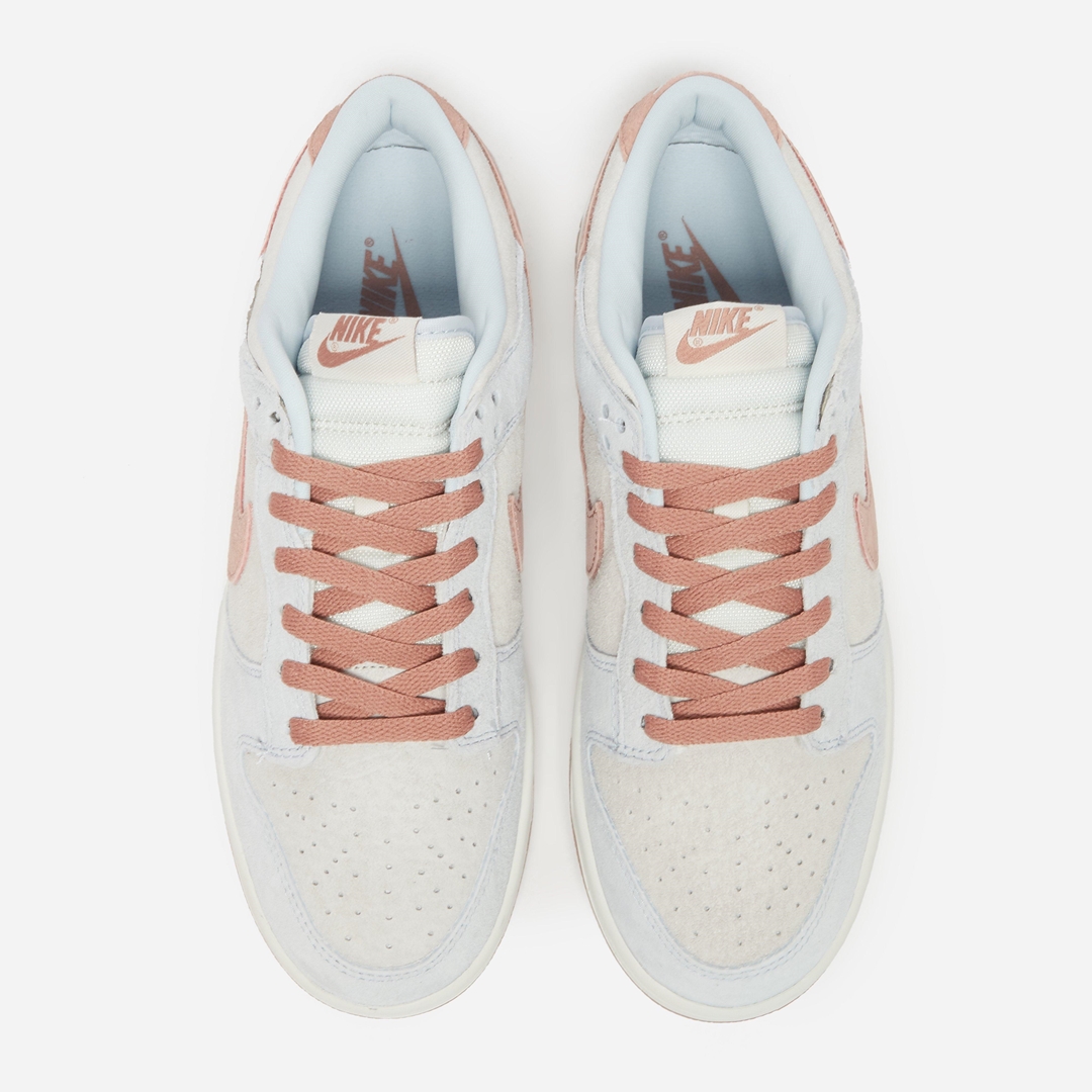 【国内 4/18 発売】ナイキ ダンク ロー “サミットホワイト/フォッシルローズ” (NIKE DUNK LOW “Summit White/Fossil Rose”) [DH7577-001]