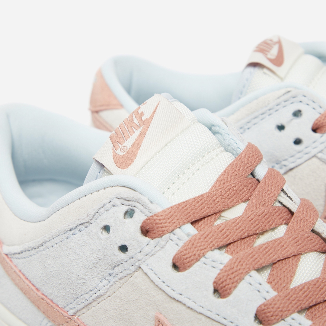 【国内 4/18 発売】ナイキ ダンク ロー “サミットホワイト/フォッシルローズ” (NIKE DUNK LOW “Summit White/Fossil Rose”) [DH7577-001]