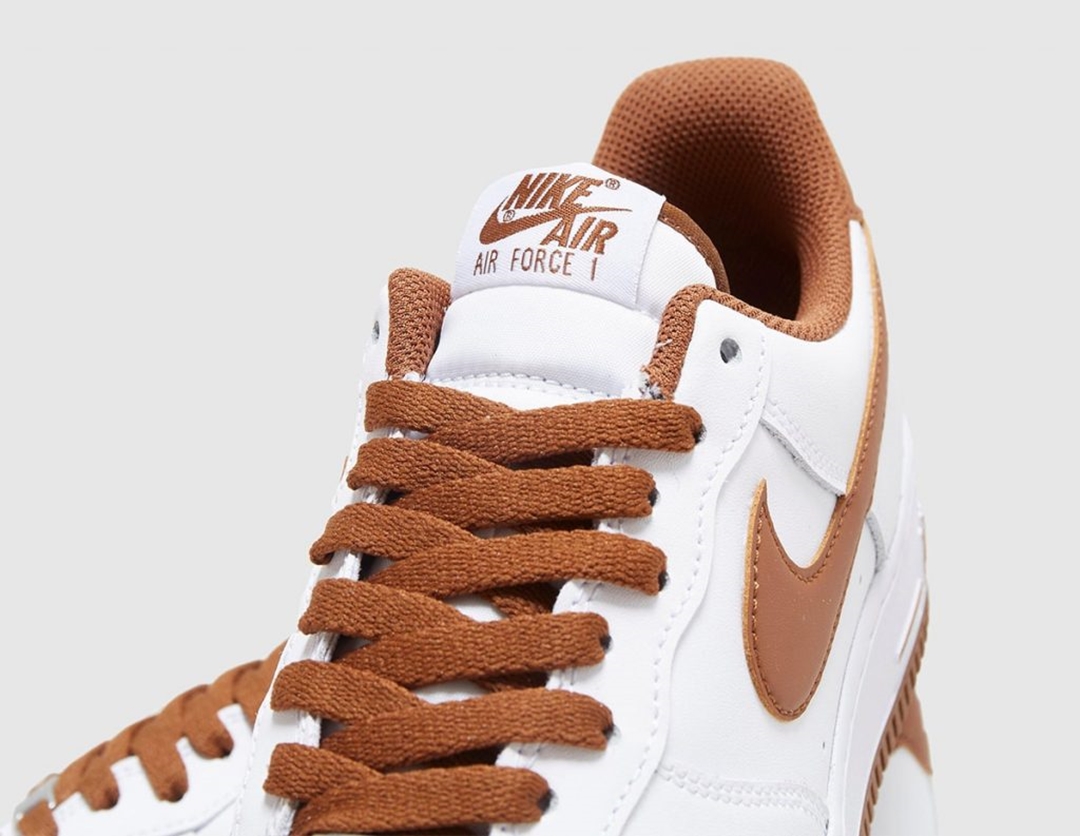 2022年 発売予定！ナイキ エア フォース 1 07 ロー “ホワイト/ピーカン” (NIKE AIR FORCE 1 07 LOW “White/Pecan”) [DH7561-100]