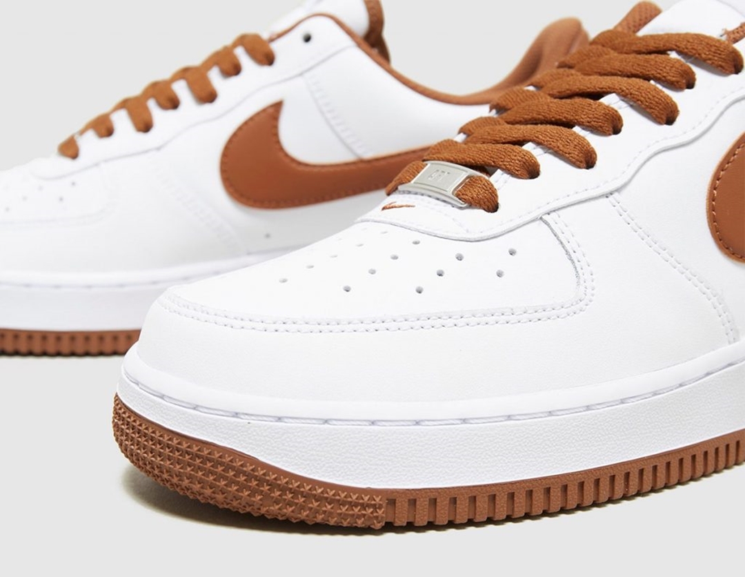 2022年 発売予定！ナイキ エア フォース 1 07 ロー “ホワイト/ピーカン” (NIKE AIR FORCE 1 07 LOW “White/Pecan”) [DH7561-100]