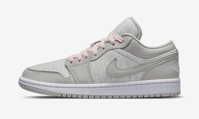 2022年 発売予定！ナイキ エア ジョーダン 1 ロー “コットンフリース” (NIKE AIR JORDAN 1 LOW “Cotton Fleece/Light Iron Ore”) [DQ6076-001]