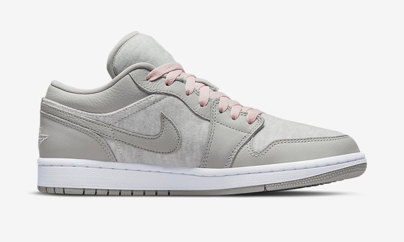 2022年 発売予定！ナイキ エア ジョーダン 1 ロー “コットンフリース” (NIKE AIR JORDAN 1 LOW “Cotton Fleece/Light Iron Ore”) [DQ6076-001]