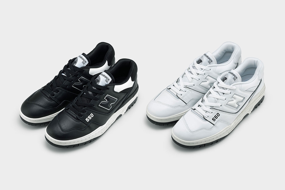 【国内 11/18 発売】コム デ ギャルソン・オム × ニューバランス BB550 "ブラック/ホワイト" (New Balance COMME des GARCONS HOMME BB550 "Black/White")