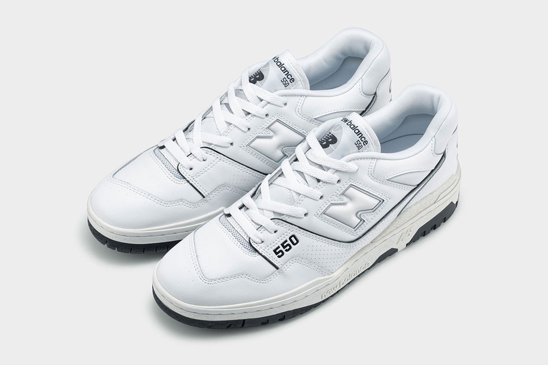 【国内 11/18 発売】コム デ ギャルソン・オム × ニューバランス BB550 “ブラック/ホワイト” (New Balance COMME des GARCONS HOMME BB550 “Black/White”)