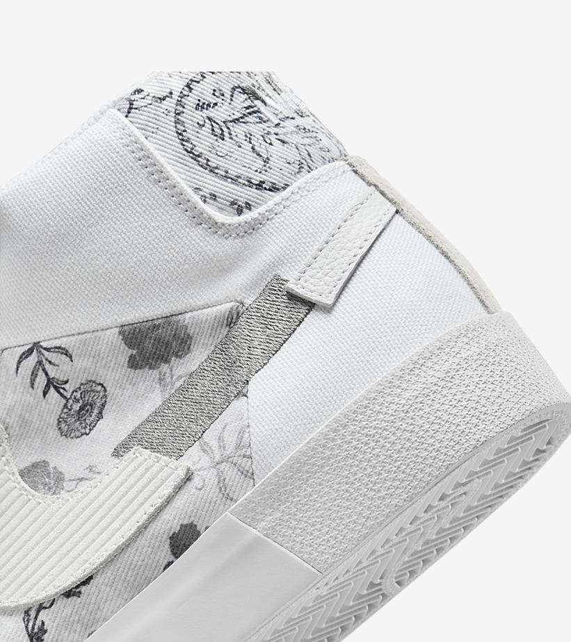 2022年 発売予定！ナイキ SB ブレーザー ミッド エッジ “フローラルペイズリー/ホワイト” (NIKE SB BLAZER MID EDGE “Floral Paisley/White”) [DM0859-100]