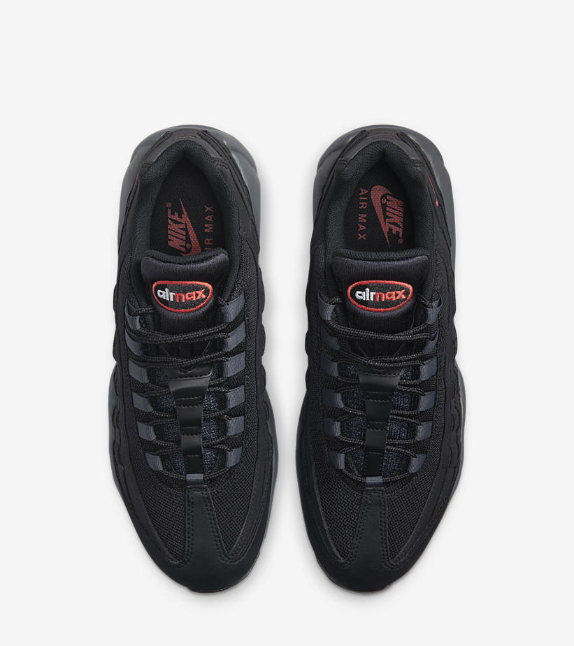 2022年 発売予定！ナイキ エア マックス 95 “ジュエルスウッシュ/ブラック/レッド” (NIKE AIR MAX 95 “Jewel Swoosh/Black/Red”) [DV5672-001]