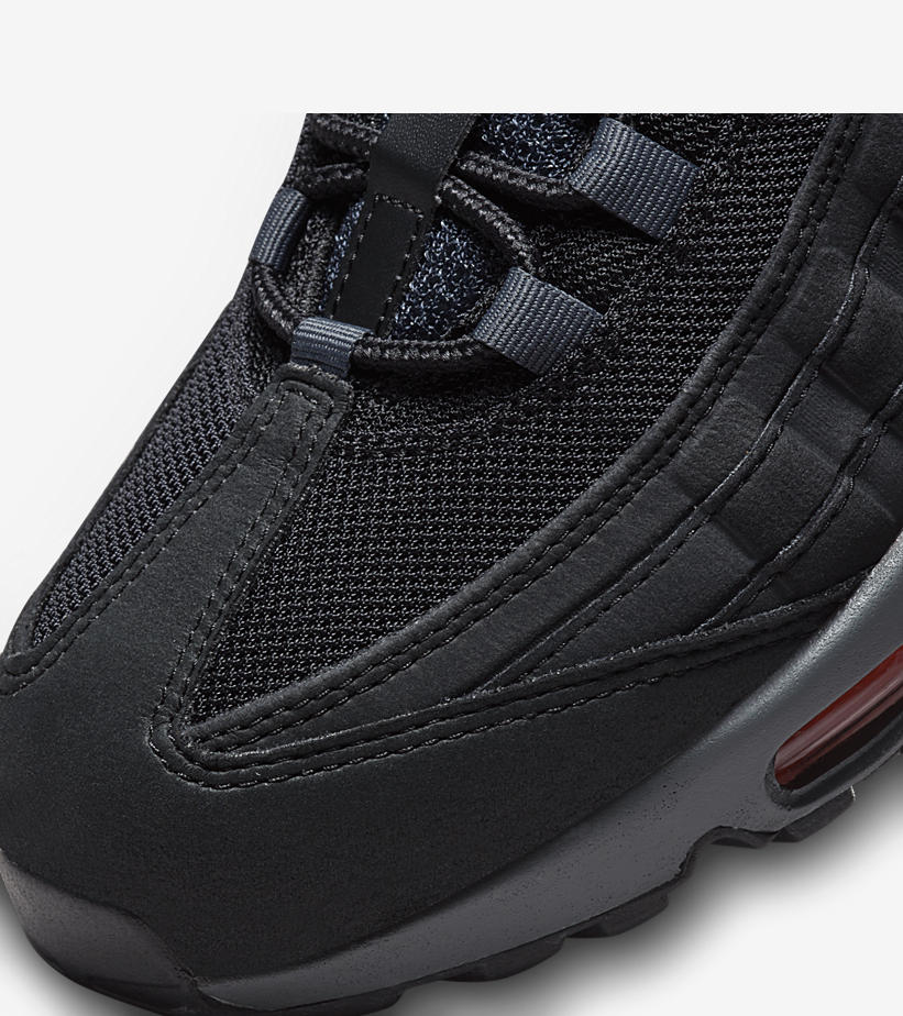 2022年 発売予定！ナイキ エア マックス 95 “ジュエルスウッシュ/ブラック/レッド” (NIKE AIR MAX 95 “Jewel Swoosh/Black/Red”) [DV5672-001]