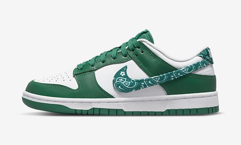 海外 2/14 発売予定！ナイキ ウィメンズ ダンク ロー ESS “ペイズリーパック/グリーン” (NIKE WMNS DUNK LOW ESS “Paisley Pack” Green) [DH4401-102]