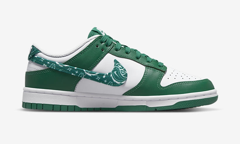 海外 2/14 発売予定！ナイキ ウィメンズ ダンク ロー ESS “ペイズリーパック/グリーン” (NIKE WMNS DUNK LOW ESS “Paisley Pack” Green) [DH4401-102]