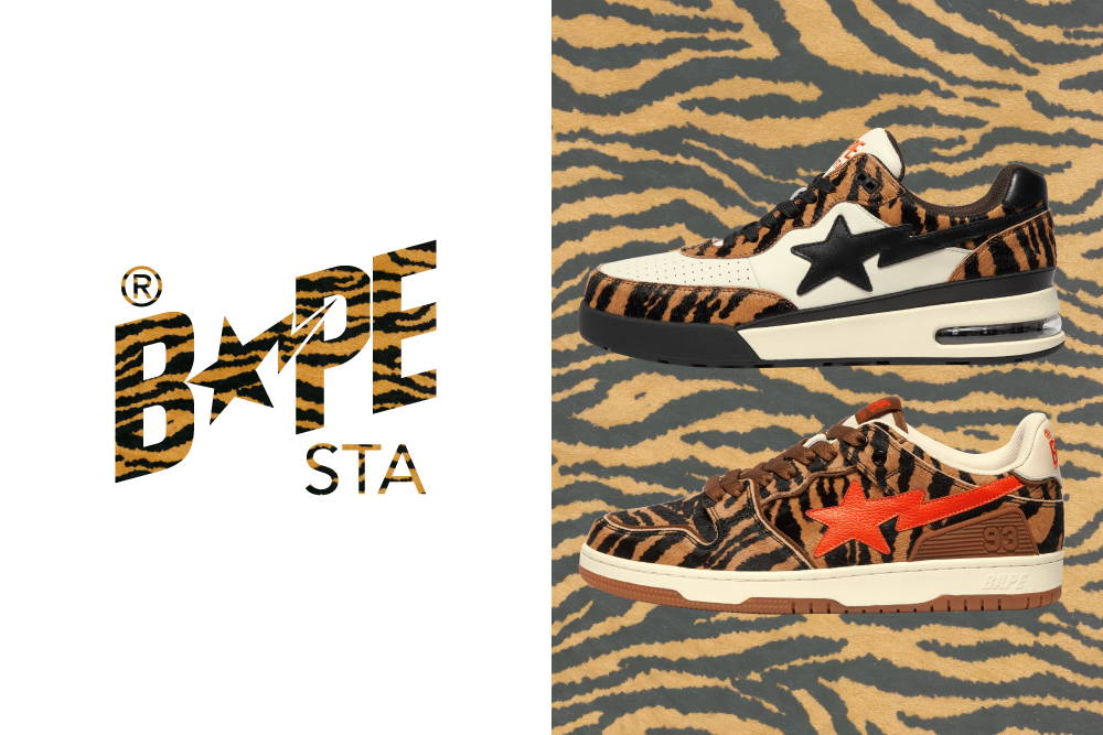 A BATHING APE BAPE STA CHINESE NEW YEAR からタイガーストライプにBAPE オリジナルCAMOを施した2型が1/29 発売 (ア ベイシング エイプ)