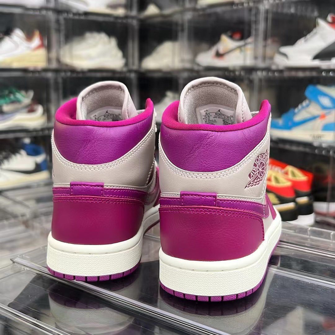 2022年 発売予定！ナイキ エア ジョーダン 1 ミッド “グレー/パープル” (NIKE AIR JORDAN 1 MID “Grey/Purple”) [BQ6472-501]