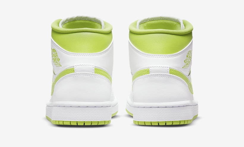 【国内 3/29 発売】ナイキ エア ジョーダン 1 ミッド “ホワイト/ネオングリーン” (NIKE AIR JORDAN 1 MID “White/Neon Green”) [BQ6472-131]