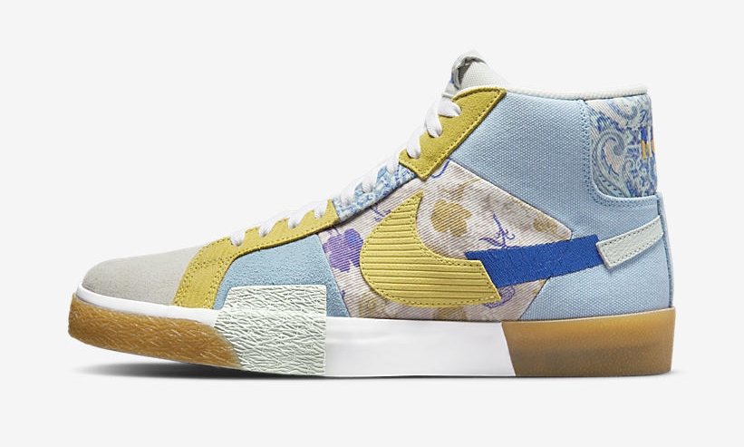 2022年 発売予定！ナイキ SB ブレーザー ミッド エッジ “フローラルペイズリー/ブルー” (NIKE SB BLAZER MID EDGE “Floral Paisley/Blue”) [DM0859-400]