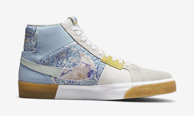 2022年 発売予定！ナイキ SB ブレーザー ミッド エッジ “フローラルペイズリー/ブルー” (NIKE SB BLAZER MID EDGE “Floral Paisley/Blue”) [DM0859-400]