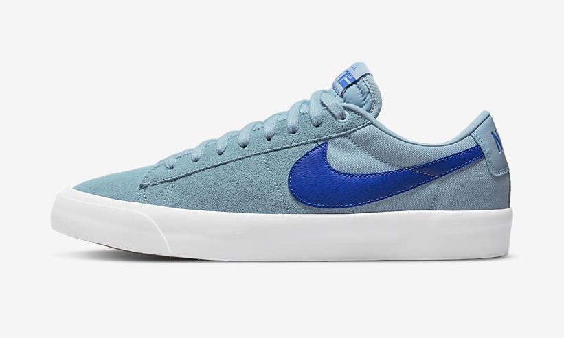 ナイキ SB ズーム ブレーザー ロー プロ GT “ブルー/ホワイト/ガム” (NIKE SB ZOOM BLAZER LOW PRO GT “Blue/White/Gum”) [DC7695-402]