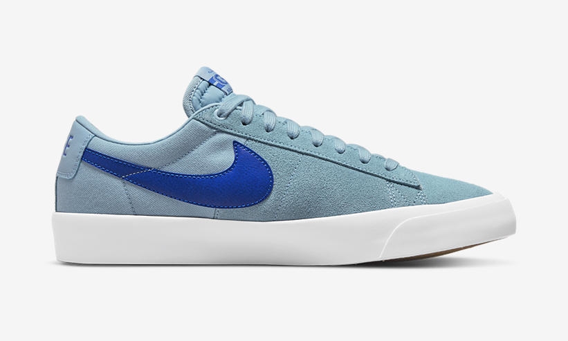 ナイキ SB ズーム ブレーザー ロー プロ GT “ブルー/ホワイト/ガム” (NIKE SB ZOOM BLAZER LOW PRO GT “Blue/White/Gum”) [DC7695-402]