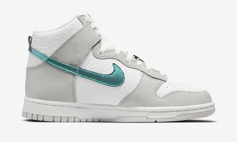 2022年 発売予定！ナイキ ダンク ハイ “リングブリング/ホワイト/グレー/ティール” (NIKE DUNK HIGH “Ring Bling/White/Grey/Teal”) [DR7855-100]