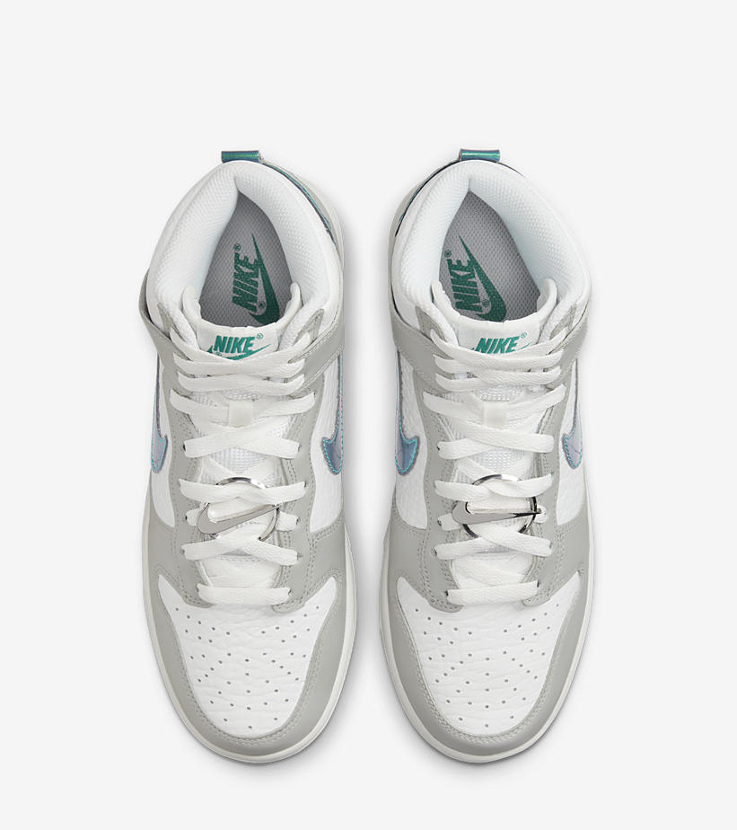 2022年 発売予定！ナイキ ダンク ハイ “リングブリング/ホワイト/グレー/ティール” (NIKE DUNK HIGH “Ring Bling/White/Grey/Teal”) [DR7855-100]