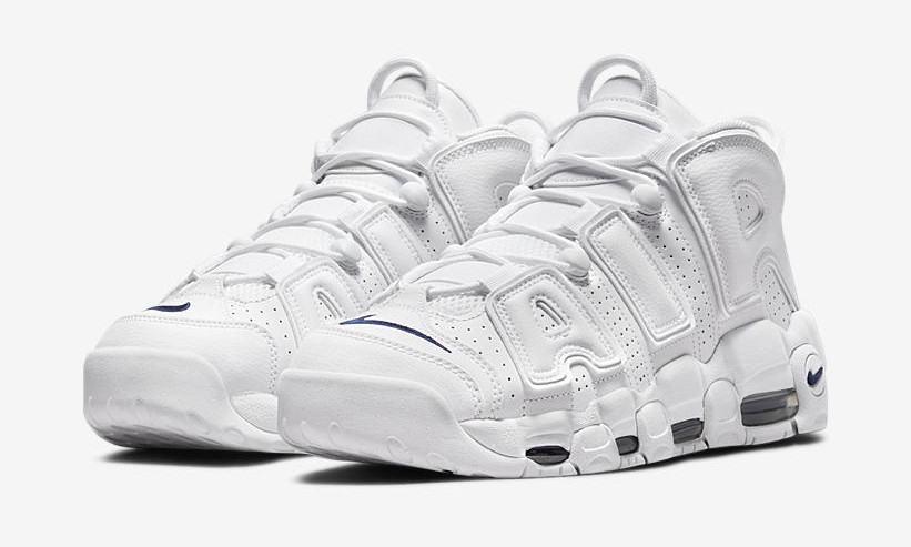 2022年 発売予定！ナイキ エア モア アップテンポ 96 “ホワイト/ミッドナイトネイビー” (NIKE GS AIR MORE UPTEMPO 96 “White/Midnight Navy”) [DH8011-100]