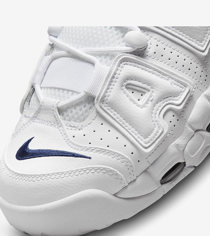 【国内 4/5 発売】ナイキ エア モア アップテンポ 96 “ホワイト/ミッドナイトネイビー” (NIKE AIR MORE UPTEMPO 96 “White/Midnight Navy”) [DH8011-100]